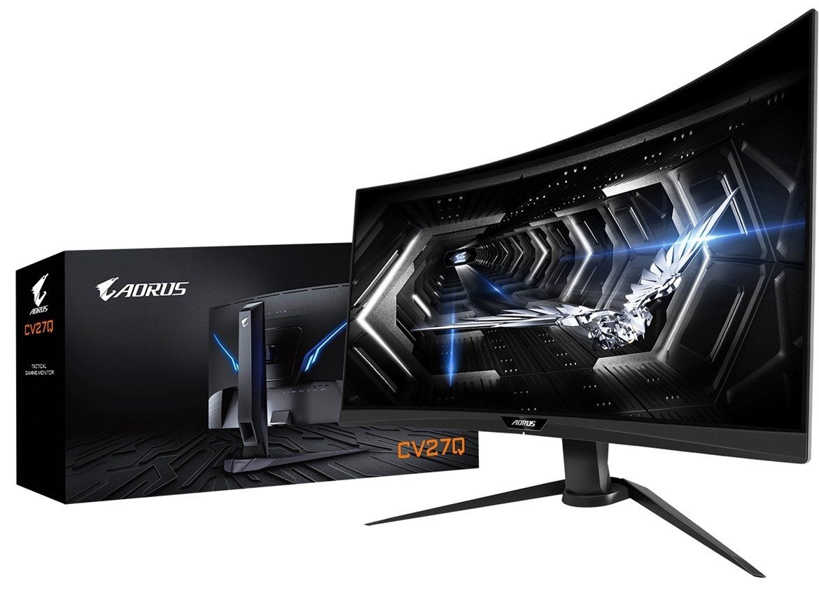 AORUS CV27Q 27 inch 2K 165Hz curved Gaming Monitor Part #: CV27Q-EK