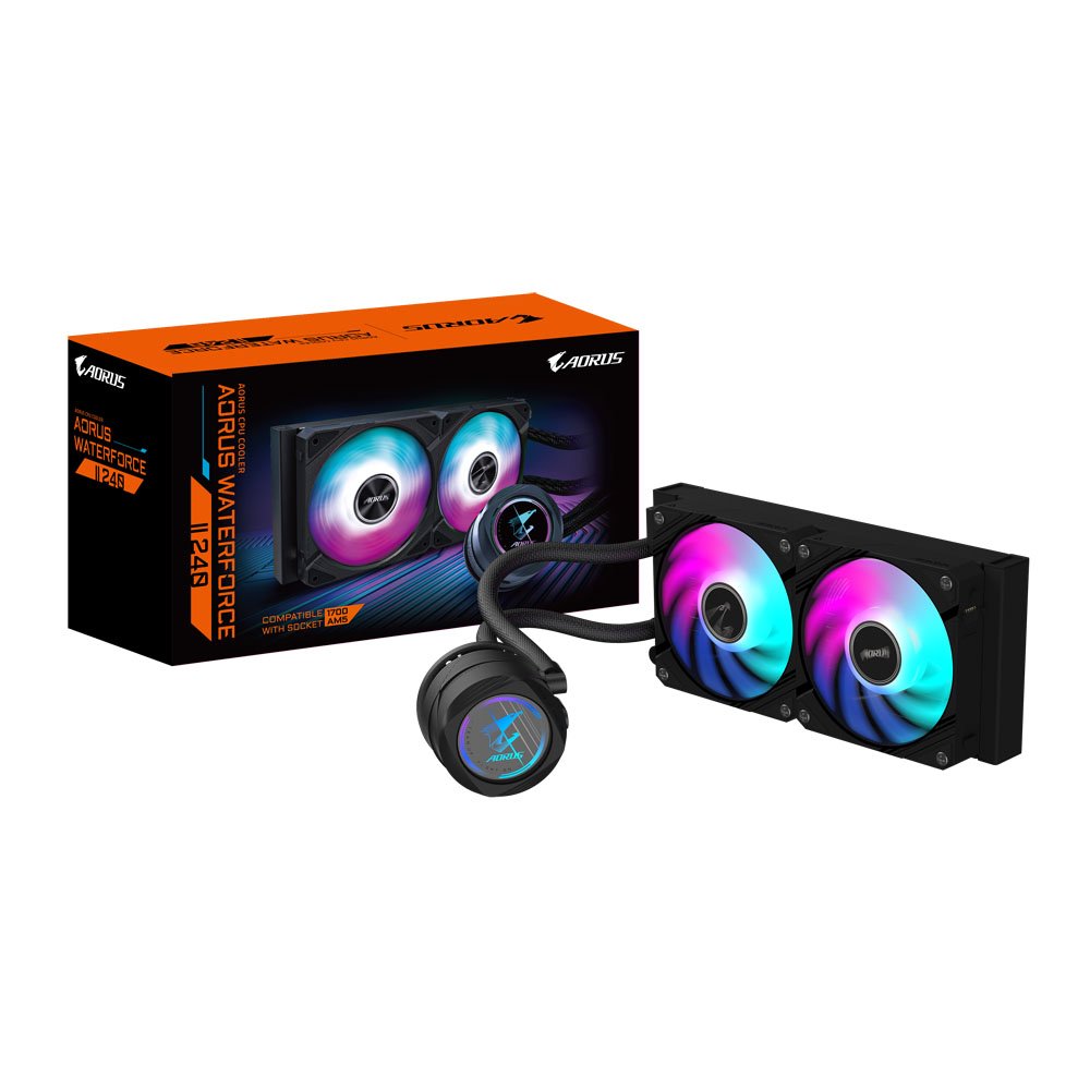 AORUS RGB AIO Liquid Cooler 240 Part #: GP-AORUSLIQUIDCOOLER240 - Image 2
