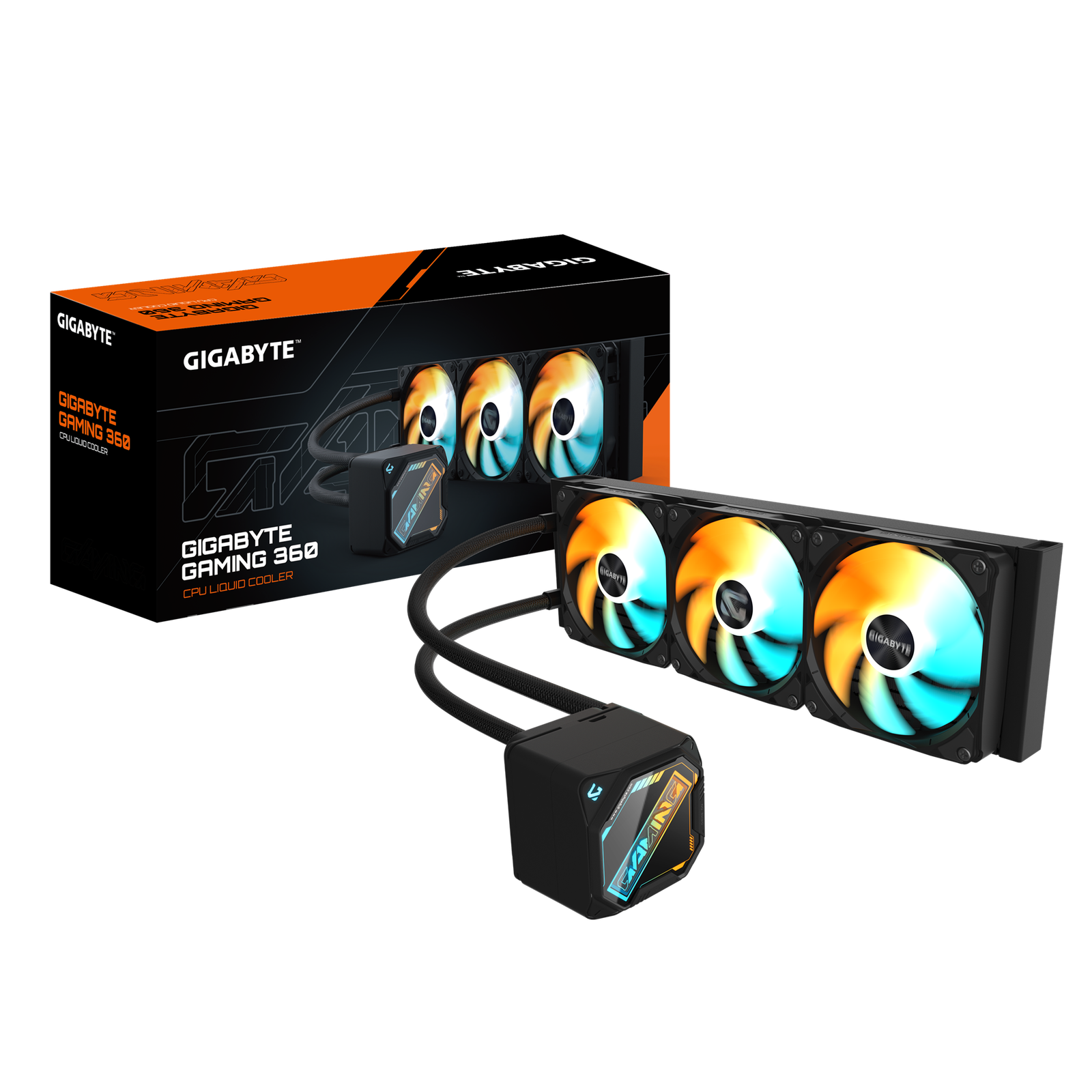 GIGABYTE AORUS RGB AIO Liquid Cooler 360 Part #: GP-AORUSLIQUIDCOOLER360 - Image 2