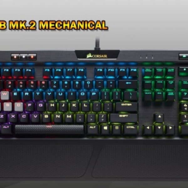 Corsair K70 RGB MK.2 Mechanical Gaming Keyboard CH-9109010-NA