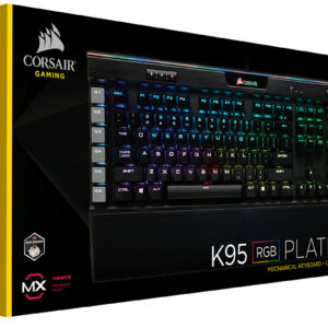 RMSKPC.COM Corsair K95 RGB PLATINUM AR Mechanical Gaming Keyboard - CHERRY MX SPEED - BLACK CH-9127314-AR