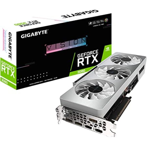 Gigabyte GeForce RTX™ 3080 VISION OC 10G Graphics Card GV-N3080VISION OC-10GD
