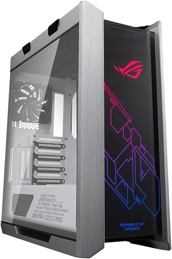 ASUS ROG Strix Helios GX601 White Edition RGB Mid-Tower Computer Case 90DC0023-B39000 - Image 2