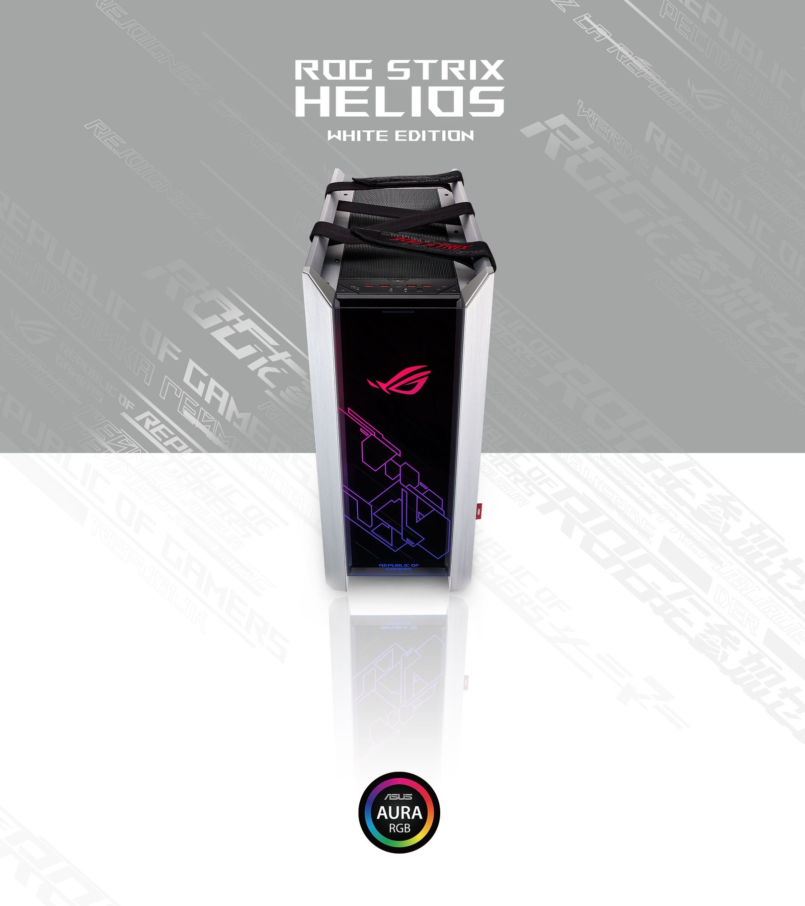 ASUS ROG Strix Helios GX601 White Edition RGB Mid-Tower Computer Case 90DC0023-B39000 - Image 4