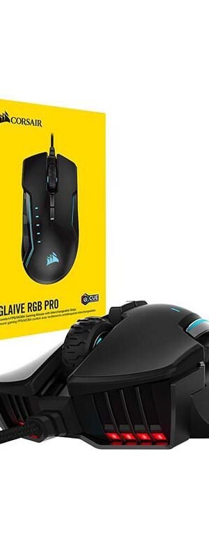 Corsair GLAIVE RGB PRO Gaming Mouse - Black Part #: CH-9302211-NA