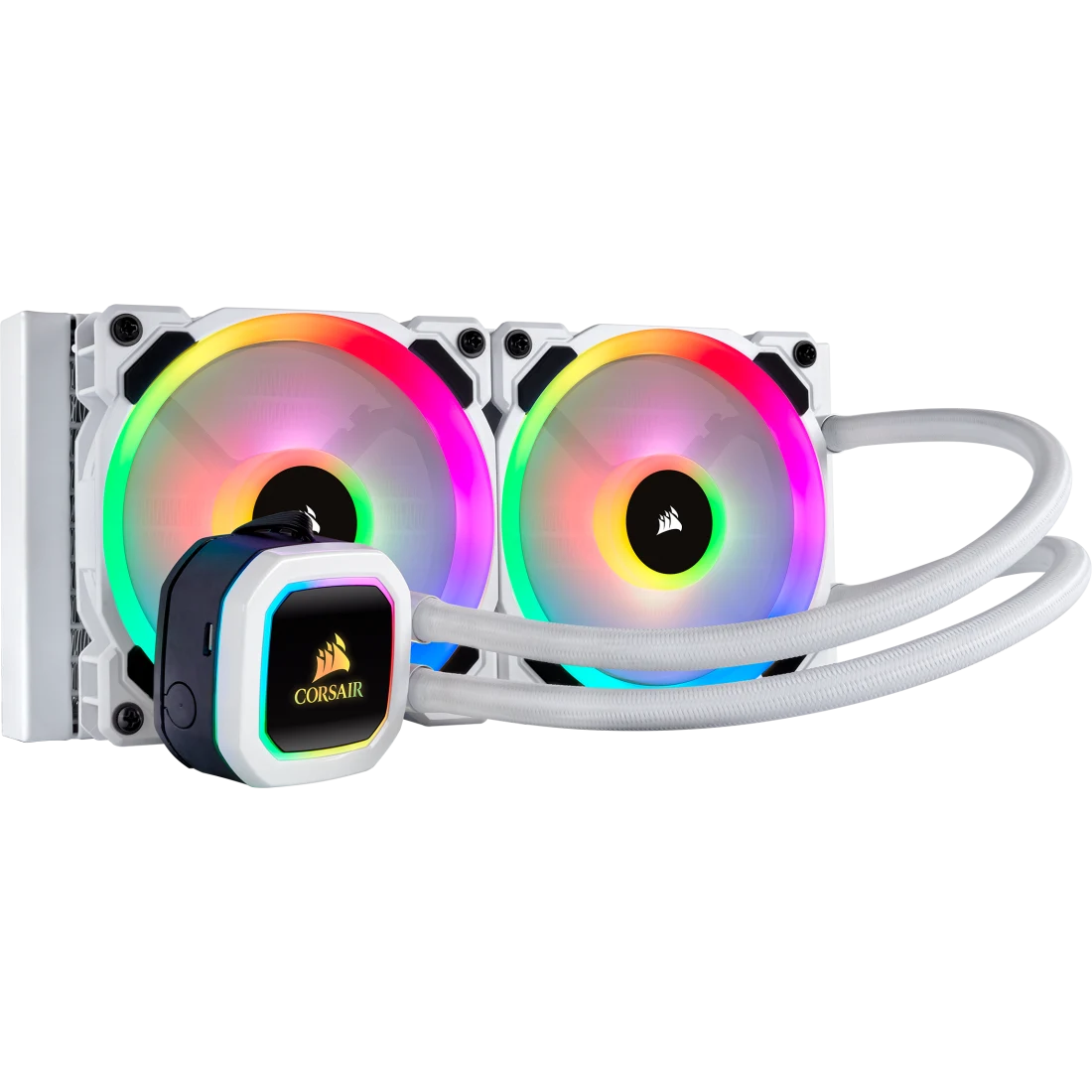 Corsair Hydro Series H100i RGB PLATINUM SE 240mm Liquid CPU Cooler Part #: CW-9060042-WW - Image 2