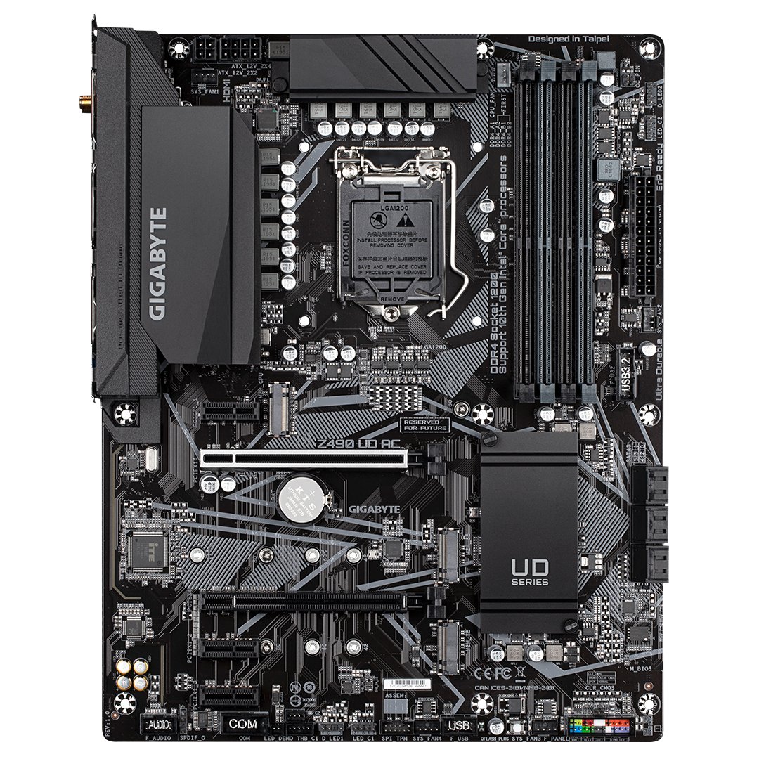 Gigabyte 490 UD Gaming Motherboard Z490 UD - Image 4