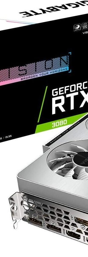 Gigabyte GeForce RTX™ 3080 VISION OC 10G Graphics Card GV-N3080VISION OC-10GD