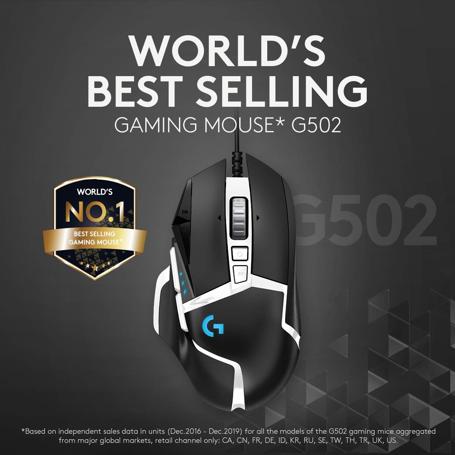 Logitech G502 SE Hero High Performance RGB Gaming Mouse with 11 Programmable Buttons Pattern Name:Mouse G502 SE White