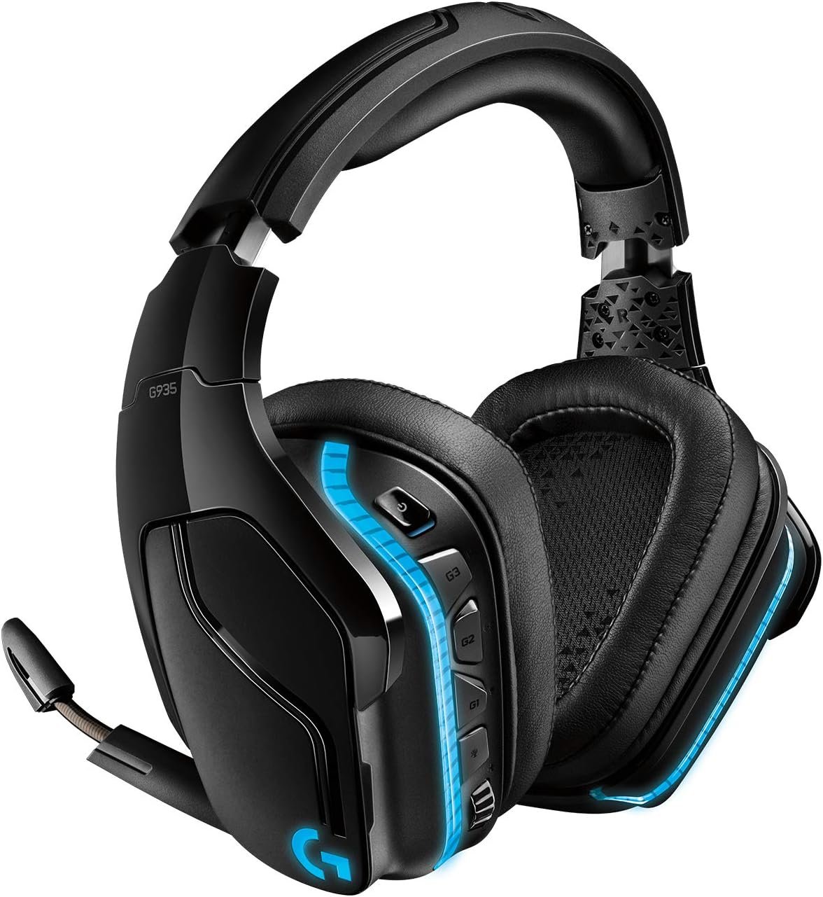 Logitech G935 Wireless 7.1 Surround Sound LIGHTSYNC RGB Gaming Headset Part #: 981-000744