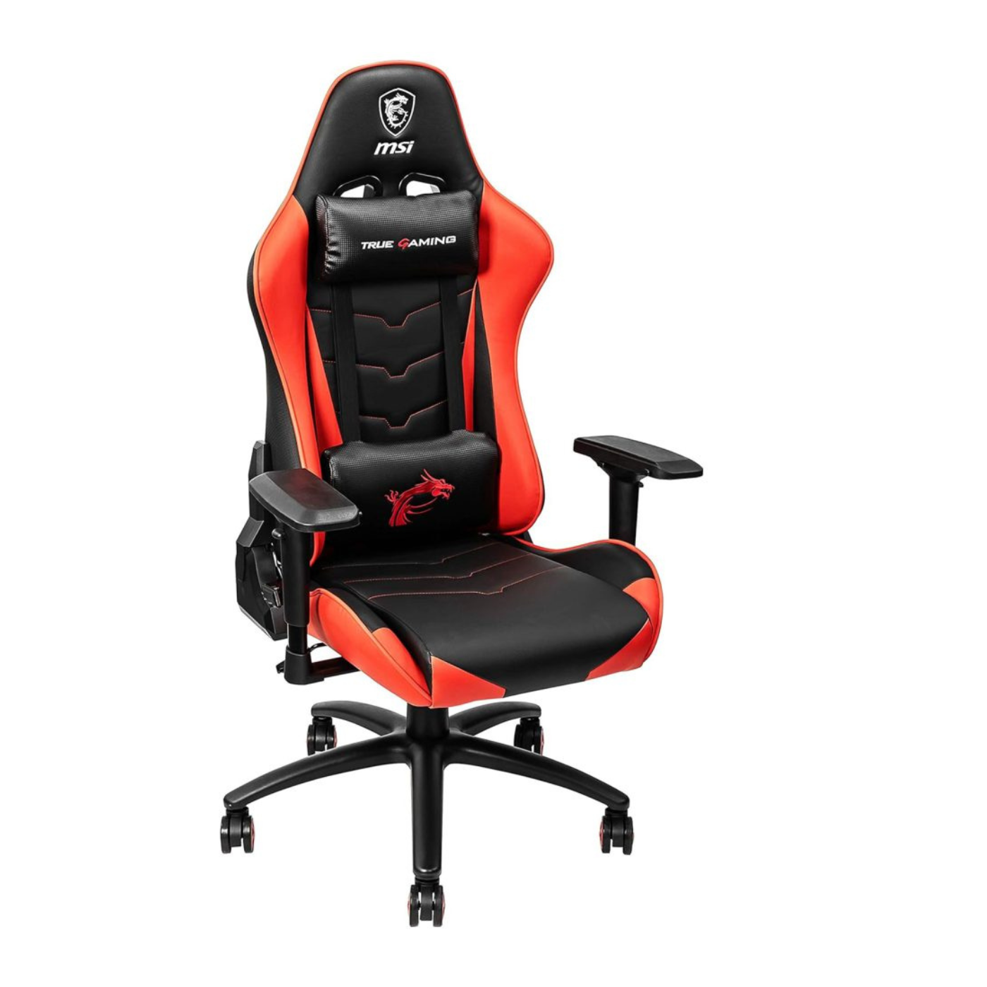 MSI MAG CH120 Gaming Chair - Red/Black Part #: 9S6-BOY10D-008 - Image 2