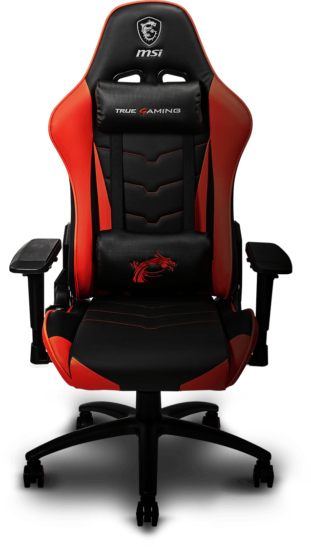 MSI MAG CH120 Gaming Chair - Red/Black Part #: 9S6-BOY10D-008 - Image 4