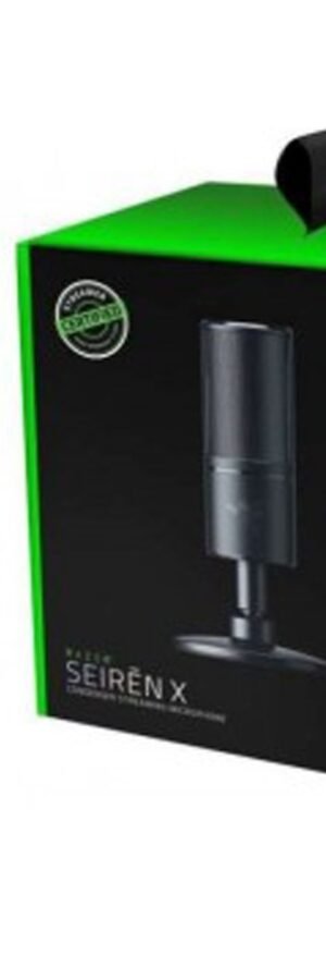 Razer Seiren X USB Streaming Microphone Part #: RZ19-02290100-R3M1