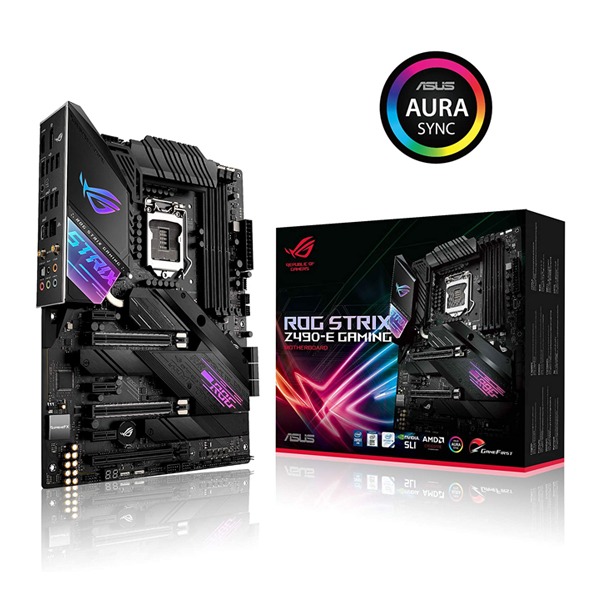 ASUS ROG STRIX Z490-E GAMING Motherboard Brand: Asus Part #: 90MB12P0-M0EAY0