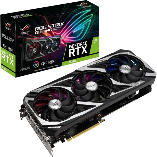 ASUS ROG Strix GeForce RTX 3060 12GB V2 Graphics Card