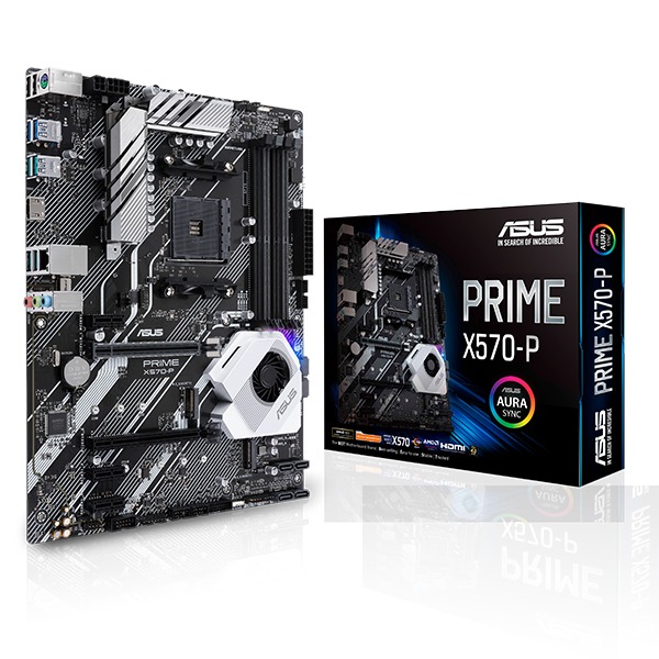 Asus Prime X570 – P AMD AM4 ATX motherboard Brand: Asus Part #: 90MB11N0-M0EAY0