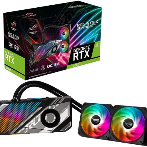 Asus GeForce RTX 3080 Ti ROG Strix LC 12G Gaming Graphics Card Part #: 90YV0GT2-M0NM00