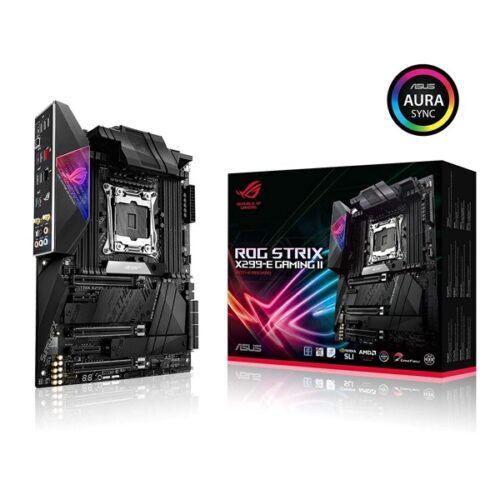 Asus ROG Strix X299-E Gaming II Motherboard Brand: Asus Part #: 90MB11A0-M0EAY0