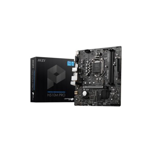 MSI H510M-A PRO Micro ATX Motherboard Brand: Msi Part #: 911-7D22-003