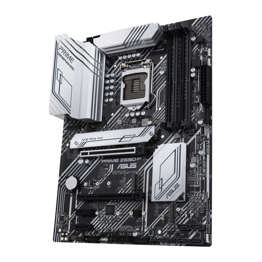 Asus PRIME Z590-P Intel LGA 1200 Motherboard Brand: Asus Part #: 90MB16I0-M0EAY0 - Image 3