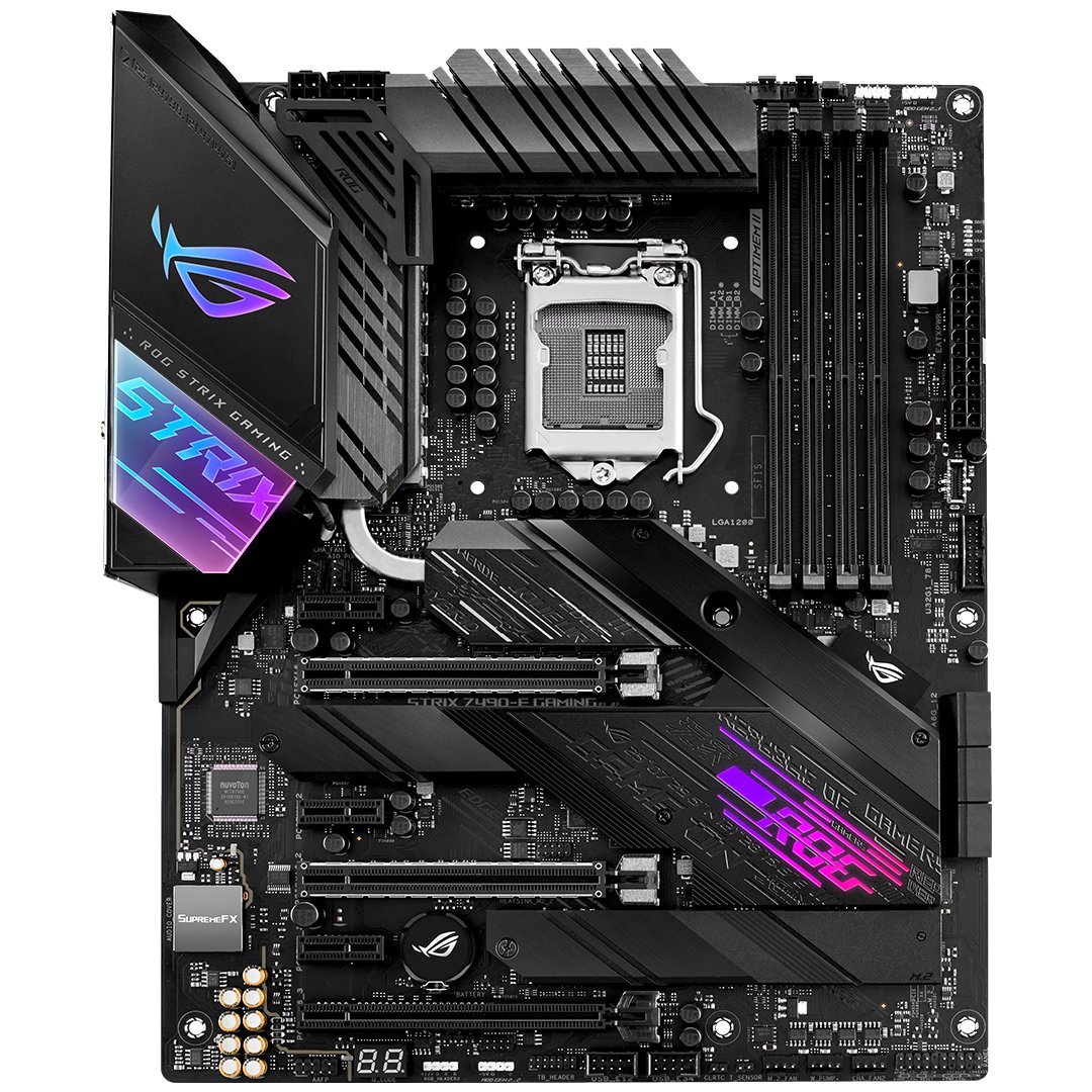 ASUS ROG STRIX Z490-E GAMING Motherboard Brand: Asus Part #: 90MB12P0-M0EAY0 - Image 3