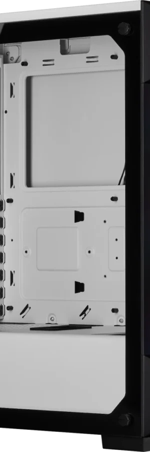 Corsair ATX iCUE 220T RGB Tempered Glass Mid-Tower Smart Case — White
