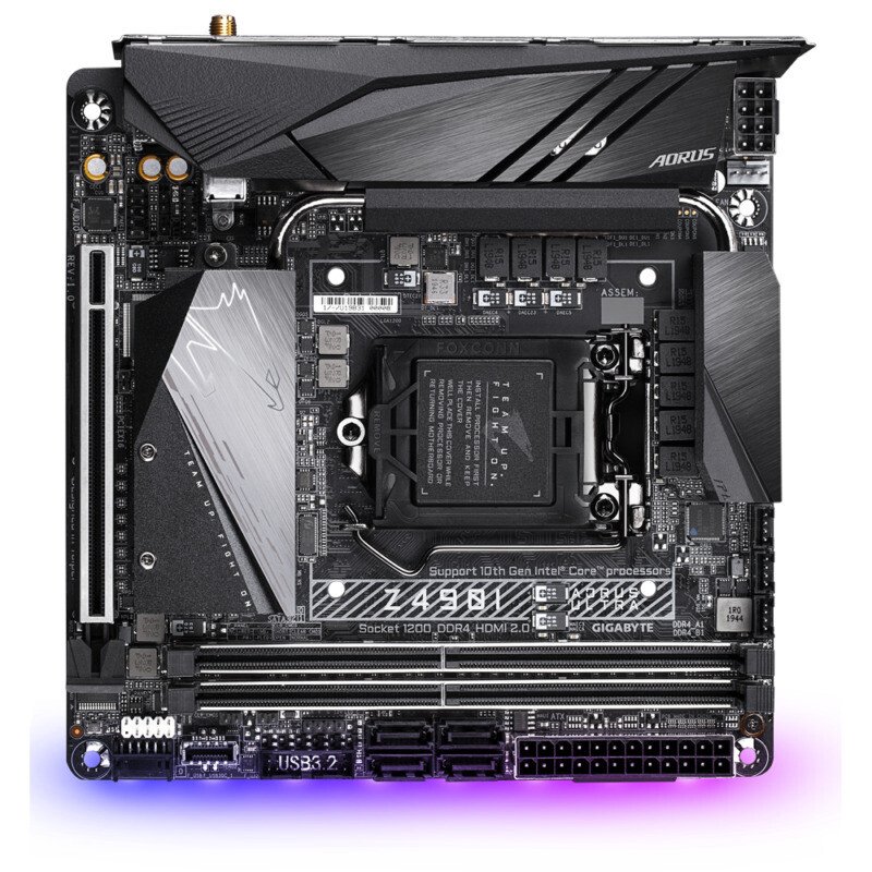 Gigabyte Z490i Aorus Ultra Mini ITX Gaming Motherboard - Image 4