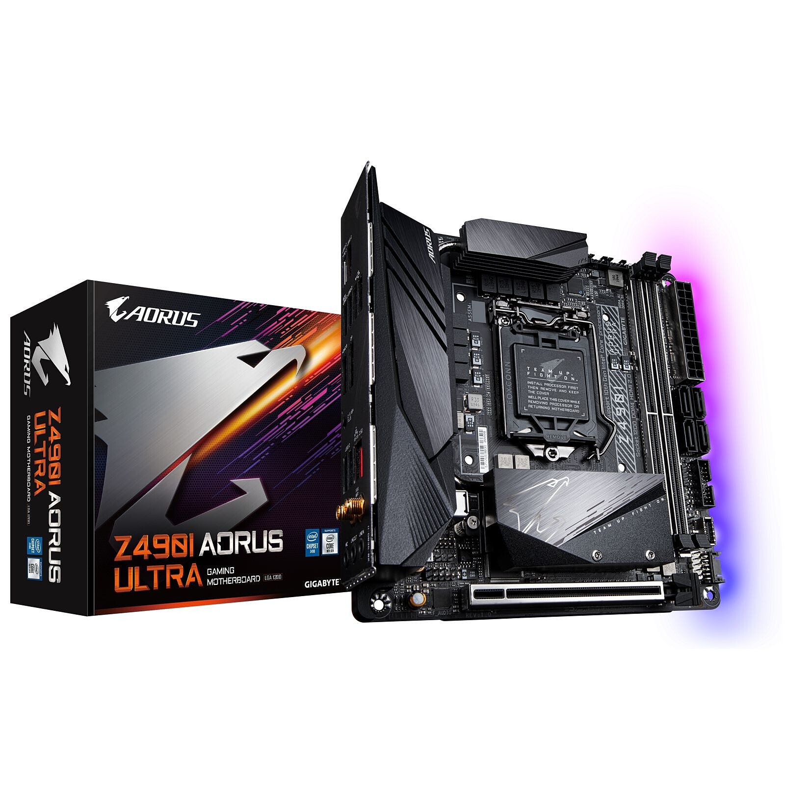 Gigabyte Z490i Aorus Ultra Mini ITX Gaming Motherboard