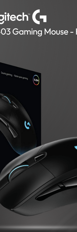 Logitech G403 HERO 16K RGB Gaming Mouse