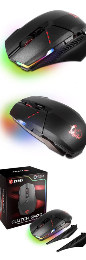 MSI CLUTCH GM70 Gaming Mouse wired and wireless
