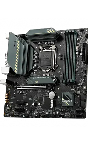 MSI MAG B560M BAZOOKA Micro ATX Motherboard Brand: MSI Part #: 911-7D18-001