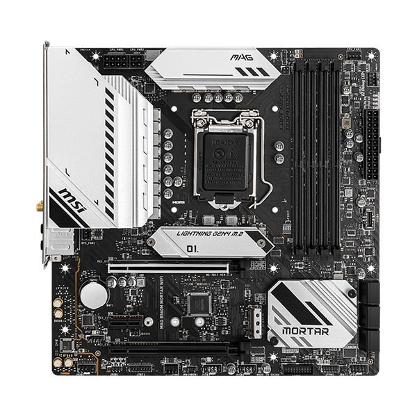 MSI MAG B560M MORTAR Micro ATX Motherboard Brand: MSI Part #: 911-7D17-014 - Image 3