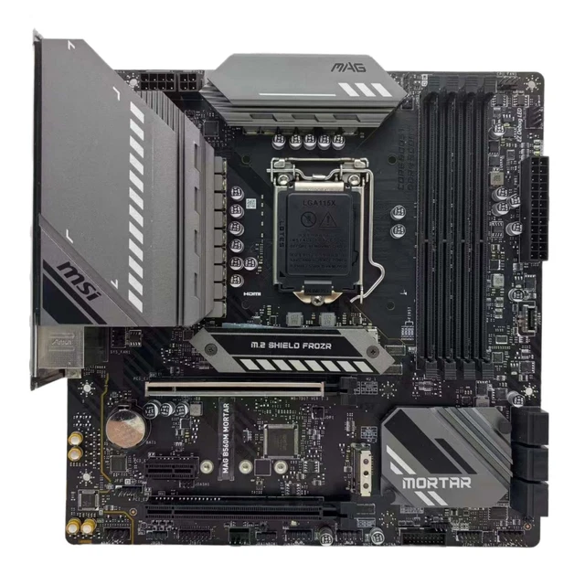 MSI MAG B560M MORTAR Micro ATX Motherboard Brand: MSI Part #: 911-7D17-014