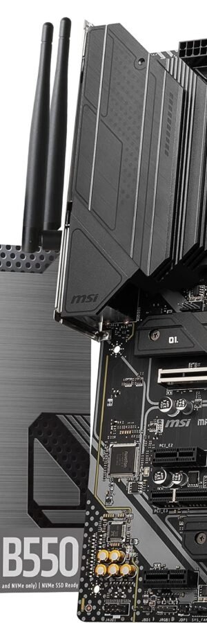 MSI MAG X570 TOMAHAWK WIFI Motherboard (AMD AM4, DDR4, PCIe 4.0, SATA 6Gb/s, M.2, USB 3.2 Gen 2, AC Wi-Fi 6, HDMI, ATX)