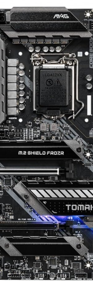 MSI MAG Z490 Tomahawk ATX Gaming Motherboard Brand: MSI  Part #: 911-7C80-009