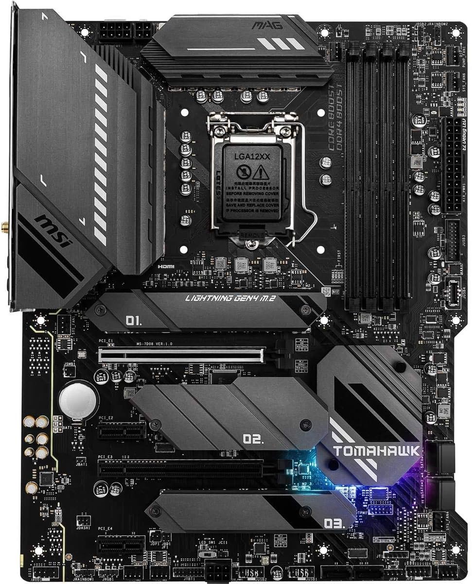 MSI MAG Z590 TOMAHAWK WIFI ATX Motherboard Brand: Msi Part #: 911-7D08-015 - Image 4