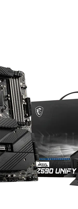 MSI MEG Z590 UNIFY WIFI ATX Motherboard Brand: MSI Part #: 911-7D38-002