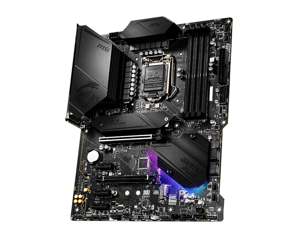 MSI MPG Z490 Gaming Plus Motherboard Brand: MSI Part #: 911-7C75-015