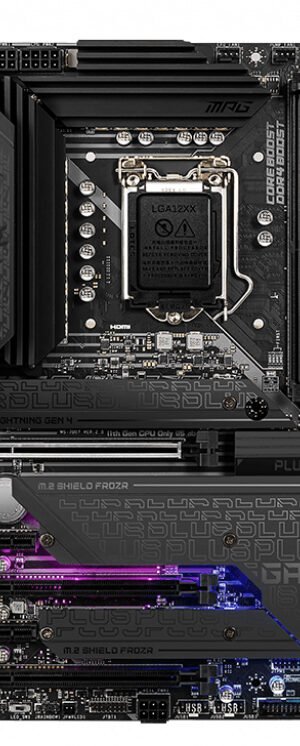MSI MPG Z590 GAMING PLUS ATX Motherboard Brand: Msi Part #: 911-7D07-003