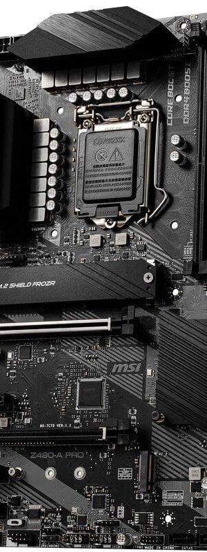 MSI Z490-A PRO Motherboard Brand: MSI Part #: 911-7C75-003