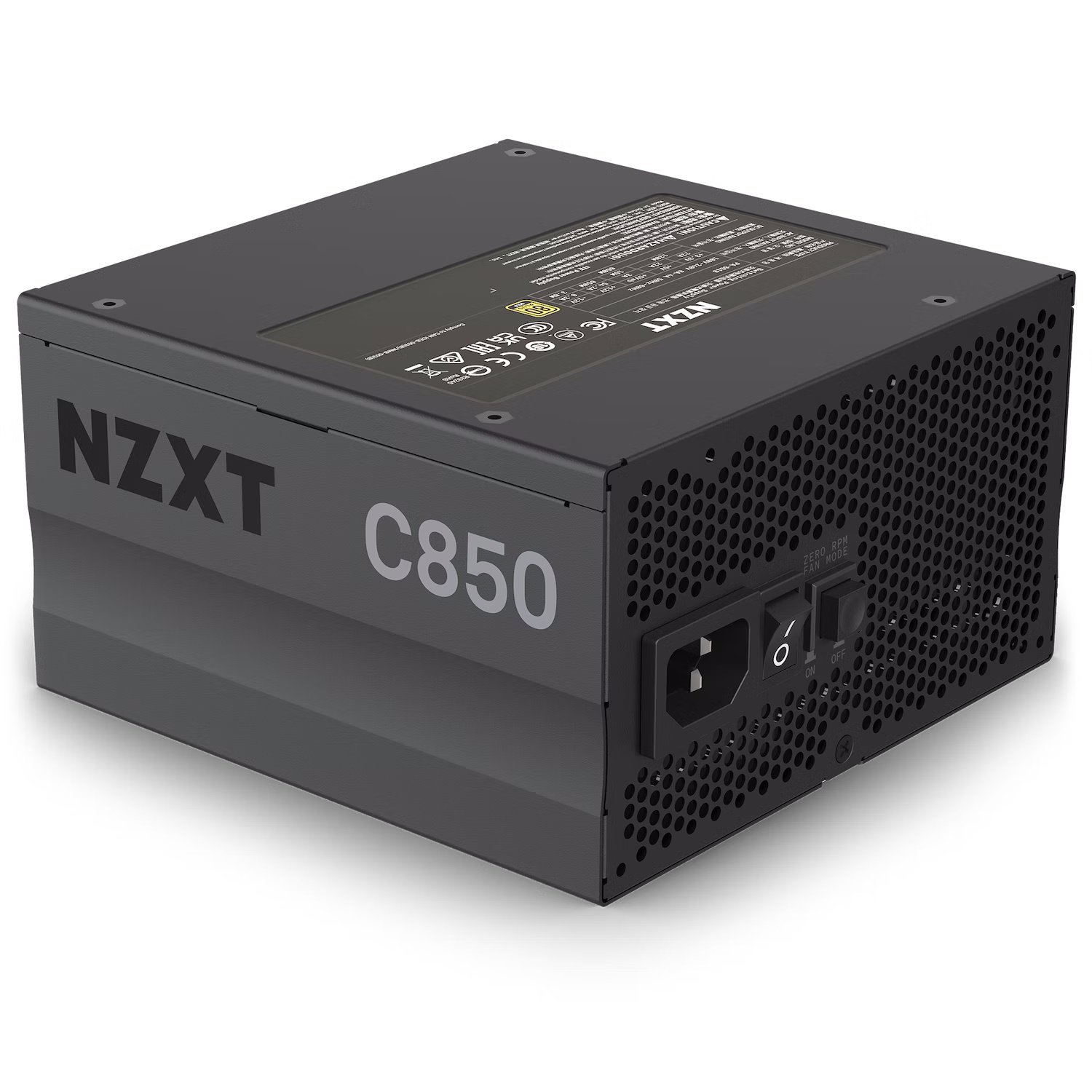 NZXT C Series C850 Fully Modular 850W 80 PLUS Gold Power Supply Unit - Image 2