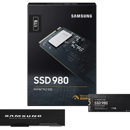 Samsung 1TB 980 PCIe 3.0 NVMe M.2 SSD, 3500MB/s Product Code: MZ-V8V1T0BW