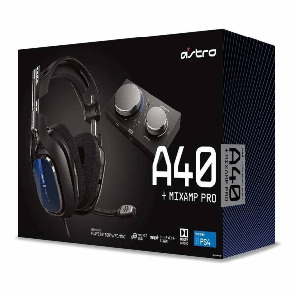Astro A40 TR Headset + MixAmp™ Pro TR Gaming Headset Brand: Astro Gaming Part #: 5099206082915