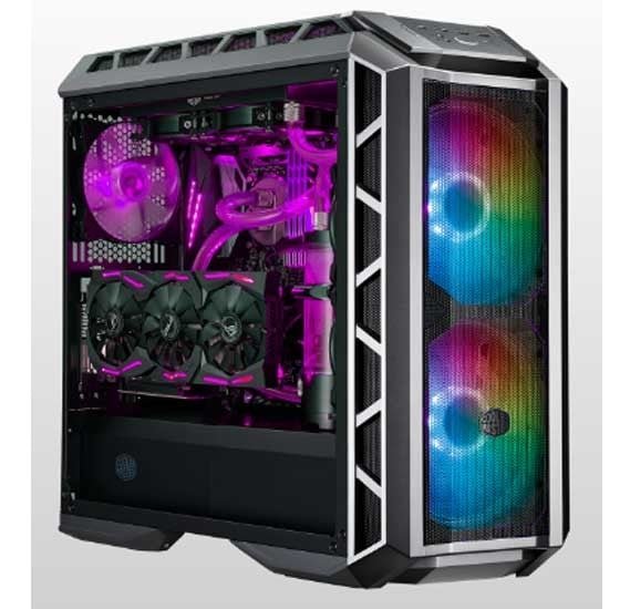 Cooler Master Master Case H500P Mesh Atx Mid Tower Brand: Cooler Master Part #: MCM-H500P-MGNN-S11 - Image 2