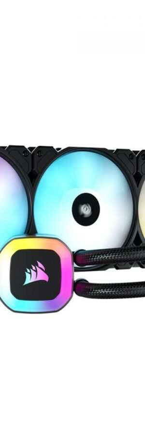 Corsair H150 RGB 360mm Liquid CPU Cooler Brand: Corsair Part #: CW-9060054-WW