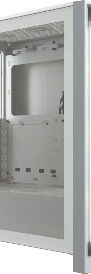Corsair iCUE 4000X RGB Tempered Glass Mid-Tower ATX Case — White Brand: Corsair  Part #: CC-9011205-WW