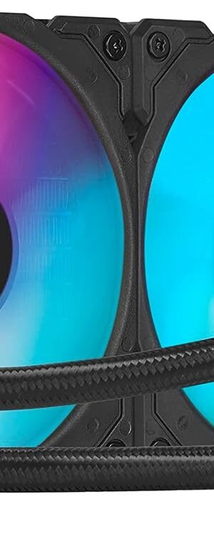 Corsair iCUE H100i ELITE CAPELLIX 120mm PWM Liquid CPU Cooler Brand: Corsair Part #: CW-9060046-WW