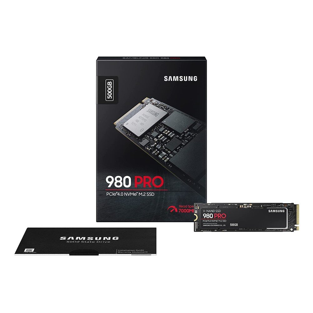 Samsung 500GB 980 PCIe 3.0 NVMe M.2 SSD, 3500MB/s Product Code: MZ-V8V500BW - Image 2