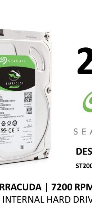 Seagate BarraCuda 2TB 7200RPM Hard Disk