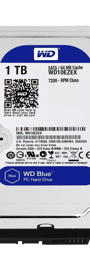 WD 1TB Desktop SATA Hard Drive